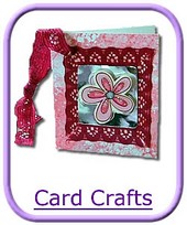card gift tag with lace