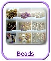 tray of beads