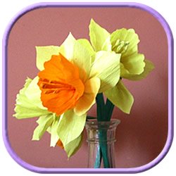 paper daffodils